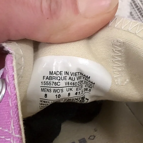 Converse All Star Sneakers women's 10 - Picture 7 of 9